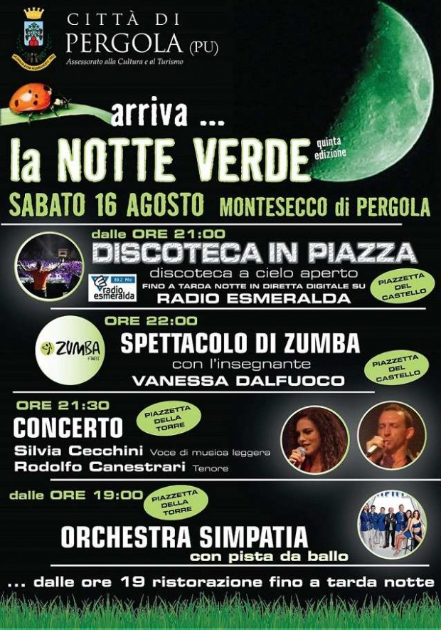 Arriva la Notte Verde