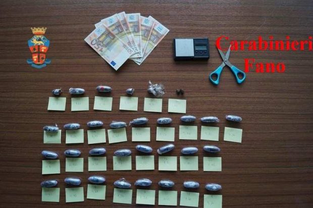 280 grammi di hashish