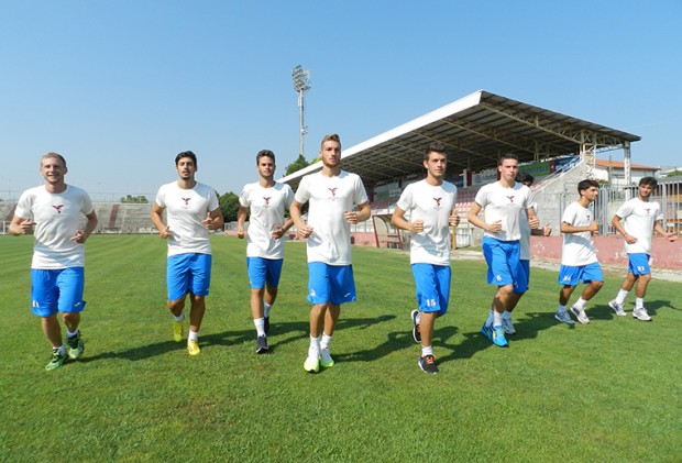 Primo giorno di allenamento per l’Alma Juventus Fano
