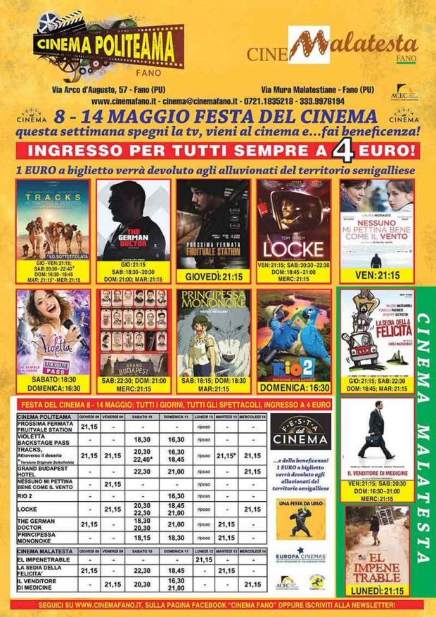 Al cinema per Senigallia