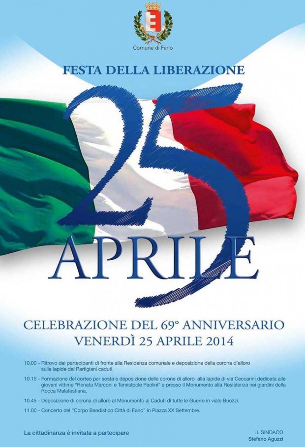 Fano festeggia il 25 Aprile