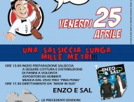 Una salsiccia lunga 1 km!