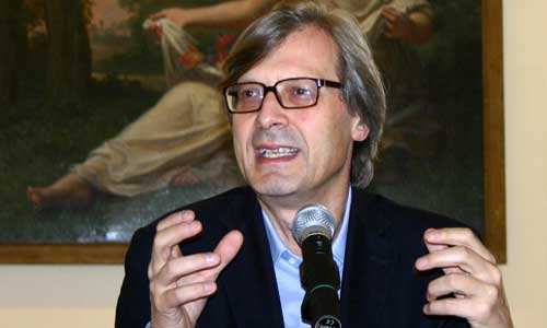 Vittorio Sgarbi a Fano