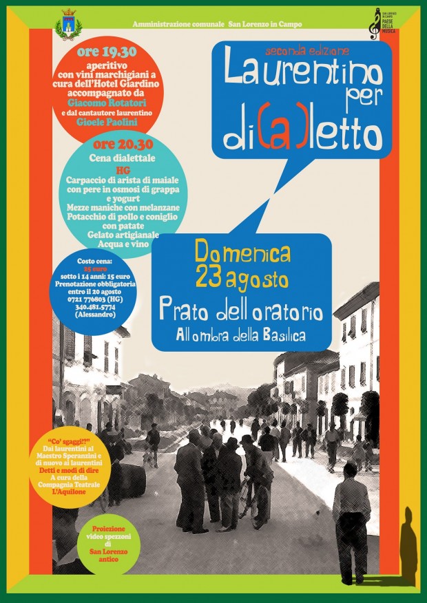 A San Lorenzo in Campo Laurentino per Di(a)letto: ricordi, musica ed enogastronomia