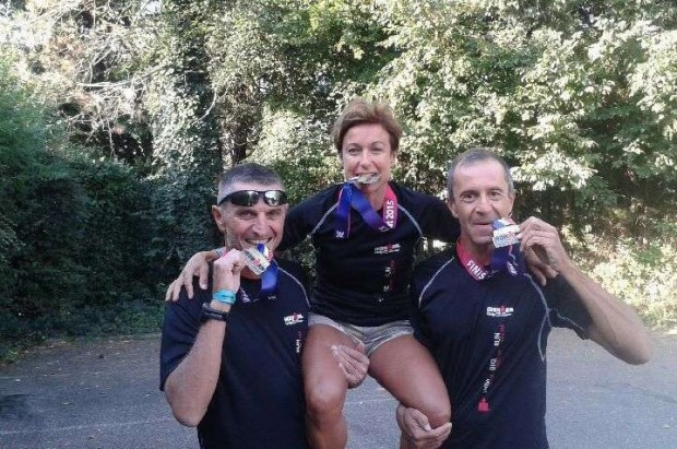 Sabrina “Iron” Santini, la triatleta marottese grande protagonista in Francia