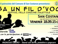 “Sa un fil d’voc”, a San Costanzo il festival della canzone dialettale