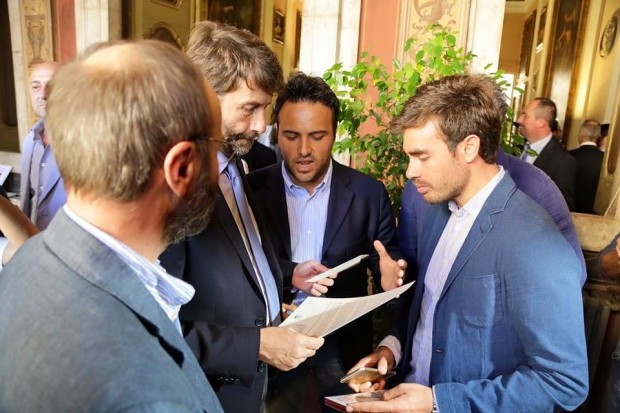 Bronzi dorati, Pergola Unita incontra il ministro Franceschini: “Non ti scordar di noi”