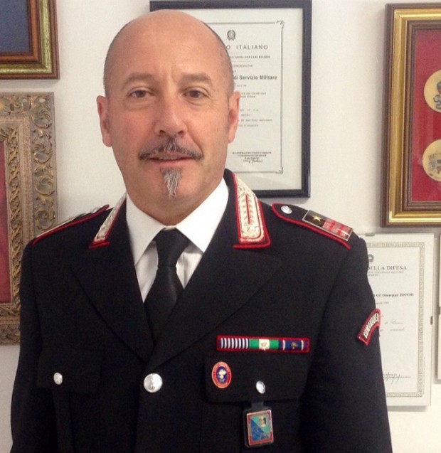 Il luogotenente Giuseppe Zocchi nuovo comandante della stazione carabinieri di Marotta