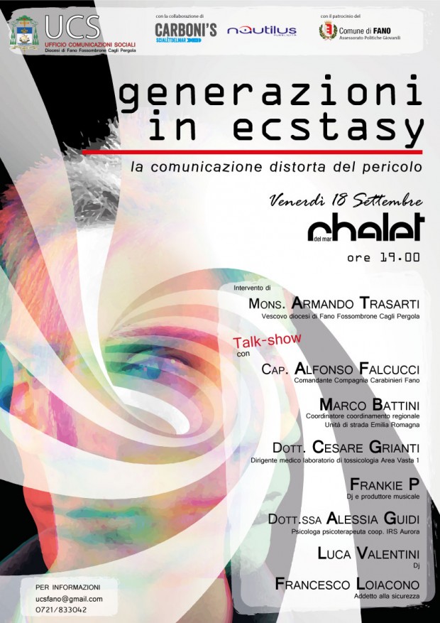 Generazioni in ecstasy, allo Chalet del Mar incontro con il Vescovo e il capitano Falcucci