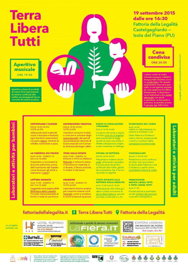 Alla Fattoria della Legalità “Terra Libera Tutti”