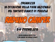 Raduno camper per la Fiera Nazionale del Tartufo di Pergola