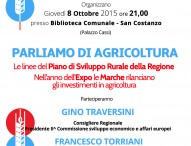 Agricoltura, tour del Pd per parlare delle opportunità del Prs Marche