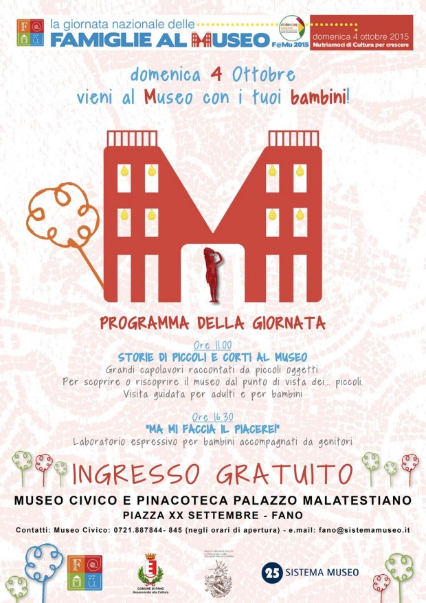 Domenica 4 ottobre famiglie al museo