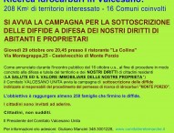 Ricerca idrocarburi in Valcesano, avvio campagna di sottoscrizione diffide