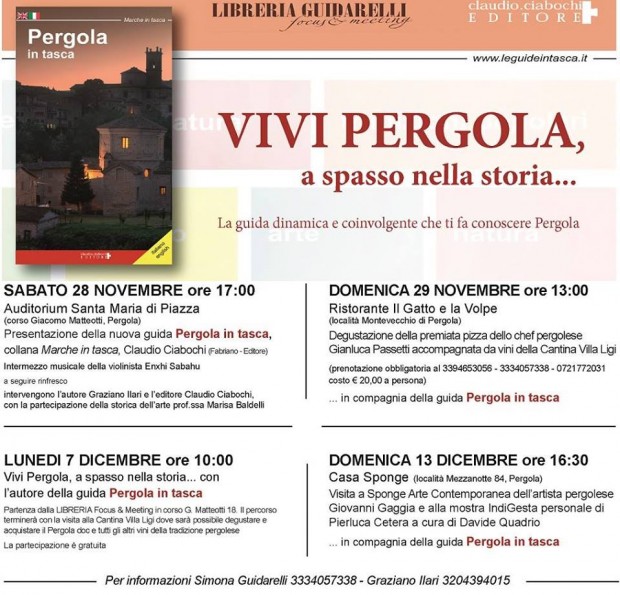 “Pergola in tasca”, la nuova guida della città dei Bronzi dorati