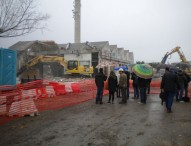 L’ex mattatoio comunale raso al suolo