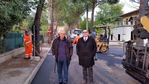 San Lorenzo in Campo, iniziate le asfaltature. Altri lavori in partenza, investimenti per 500mila euro