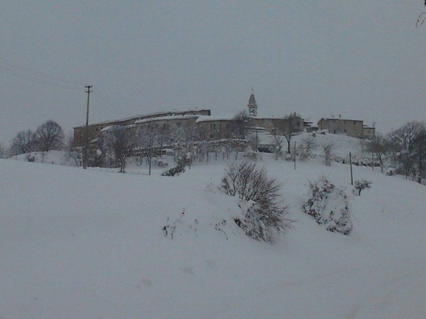 Allerta meteo, prevista neve da domani