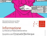 “Informazione: la fine di un Paese democratico”, se ne parla alla Memo