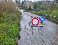 Frane e smottamenti per il maltempo, gli interventi della Provincia 