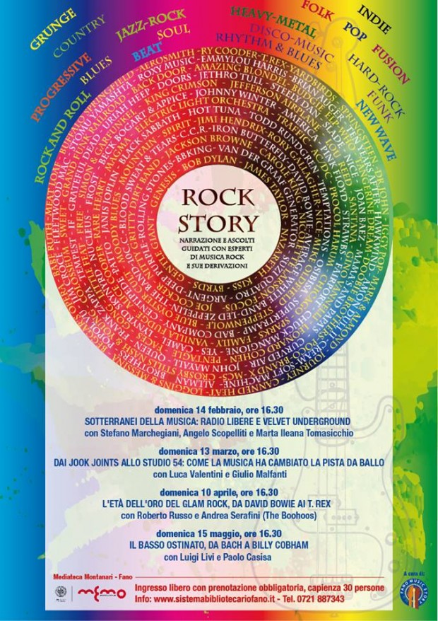 Proseguono con successo gli incontri di Rock Story