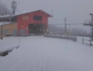 Al Catria è arrivata la neve