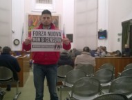 “Forza Nuova non si censura”, blitz di alcuni militanti durante il consiglio comunale