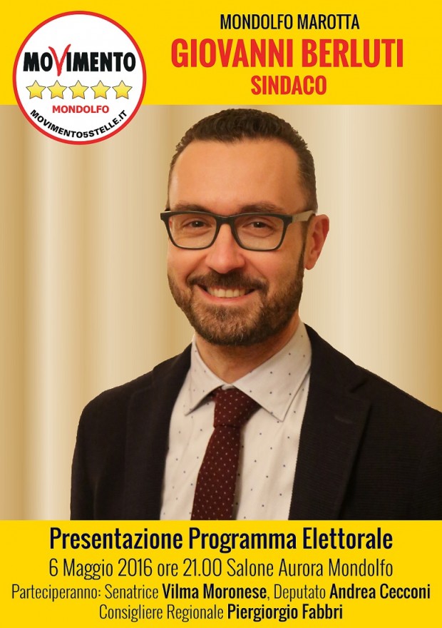 Il Movimento 5 Stelle presenta il programma a Mondolfo
