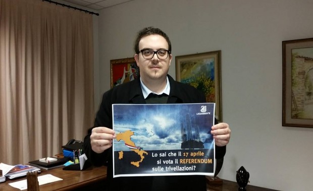 Referendum trivelle, il sindaco di San Lorenzo in Campo Davide Dellonti invita ad andare a votare