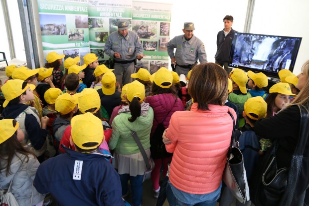 Tutto pronto per l’apertura di Fano Geo, Codma invaso da 57 stand, 42 espositori e oltre 300 bambini