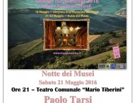 San Lorenzo in Campo, nel Paese della Musica Notte dei Musei accompagnata dal concerto del talentuoso Paolo Tarsi