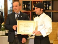 Concorso Monte Nerone a tavola, vince lo chef Gianluca Passetti con lo spignolo esotico