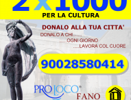 2×1000, un supporto in più agli eventi organizzati dalla Proloco di Fano