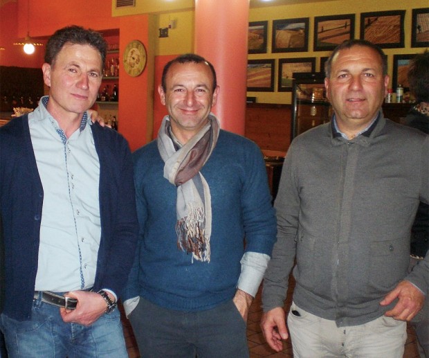 La cantina Bruscia a Londra con Sting e Bruno Vespa