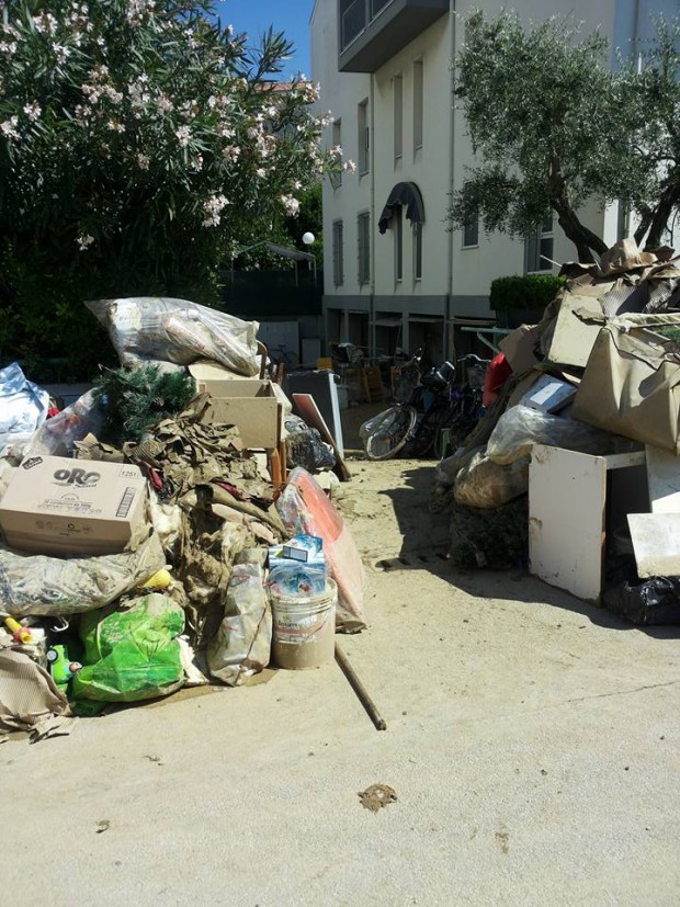 Marotta allagata, massima attenzione agli “sciacalli”