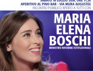 Maria Elena Boschi a Fano
