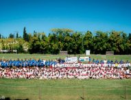Un Jump Day da favola, 450 bambini in festa al campo da rugby