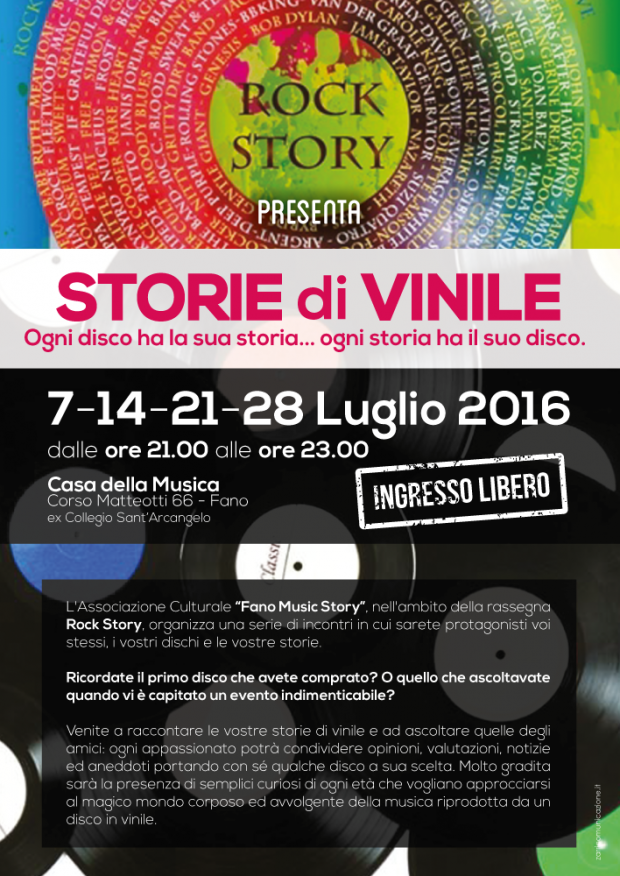 Stasera torna l’appuntamento con Storie di Vinile