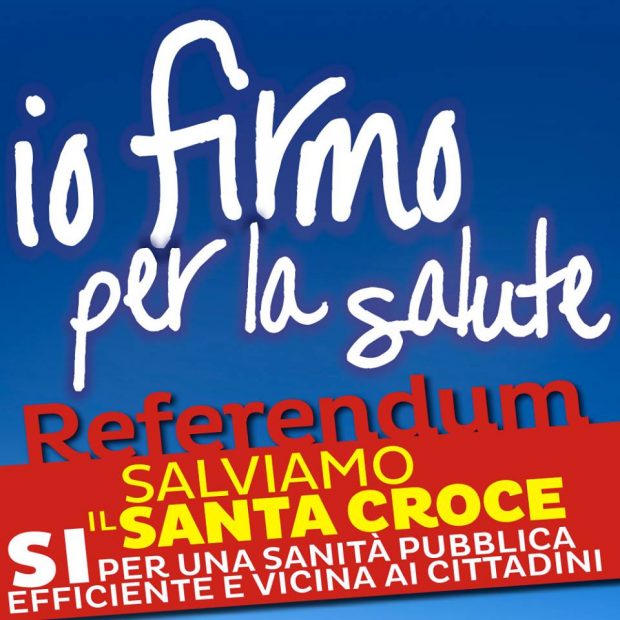 Referendum, comitato “Io firmo per la salute” scrive a Seri: “Impegni disattesi”
