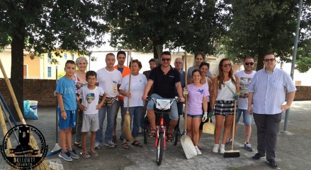San Lorenzo in Campo, per la Giornata del Volontario amministratori e cittadini puliscono San Vito