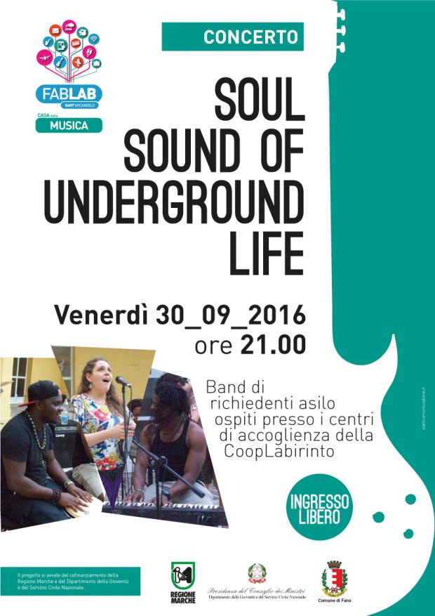 Musica e solidarietà, venerdì al FabLab il concerto dei richiedenti asilo