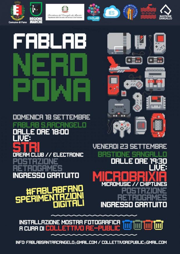 Al FabLab arriva Nerd Powa