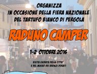 A Pergola raduno camper per la Fiera Nazionale del Tartufo