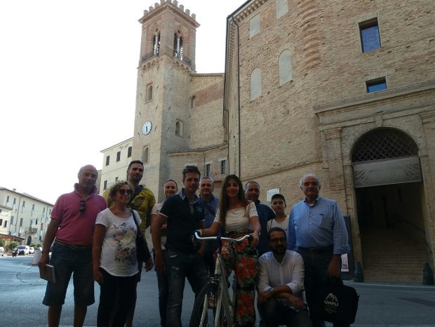 Cicloturismo, a San Costanzo le telecamere di Bike Channel