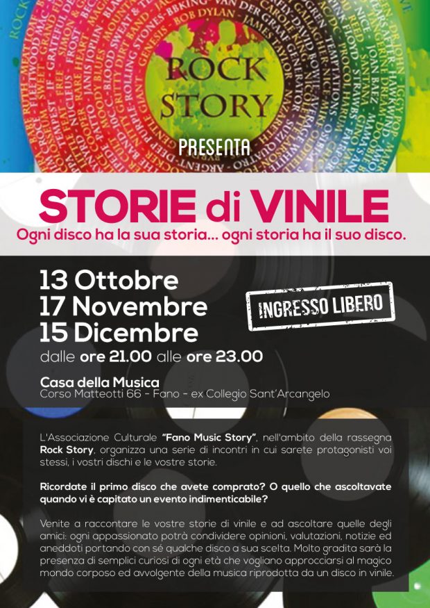 Torna l’appuntamento con Storie di Vinile