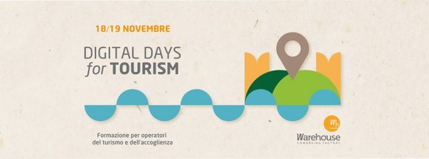 Digital Days for Tourism, formazione digitale per operatori turistici a Warehouse di Marotta