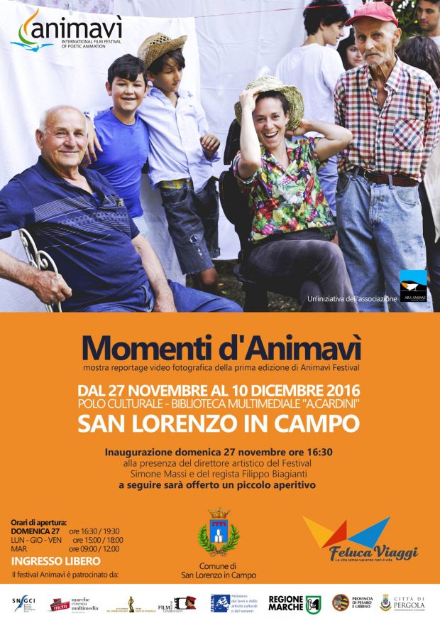 Al Polo culturale di San Lorenzo in Campo la mostra “Momenti d’Animavì”