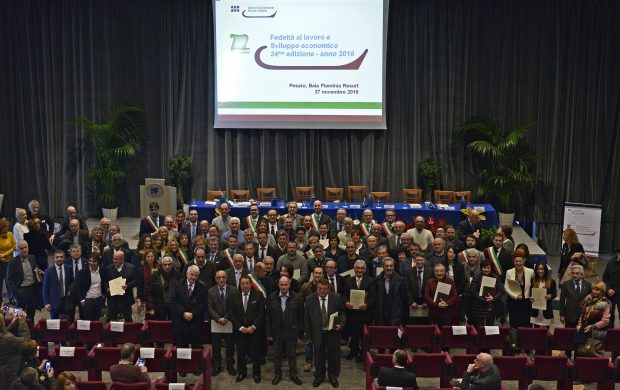 Premio Fedeltà al Lavoro per 79 tra imprenditori e dipendenti