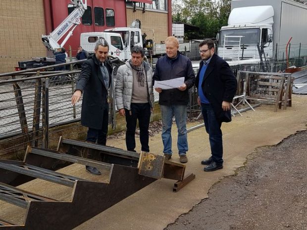 Fano, lavori in corso alla Rocca Malatestiana