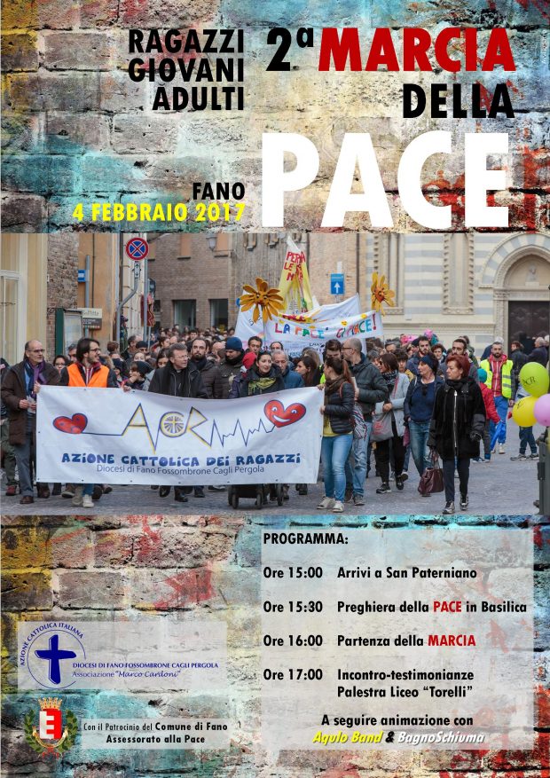 A Fano la seconda edizione della Marcia della Pace